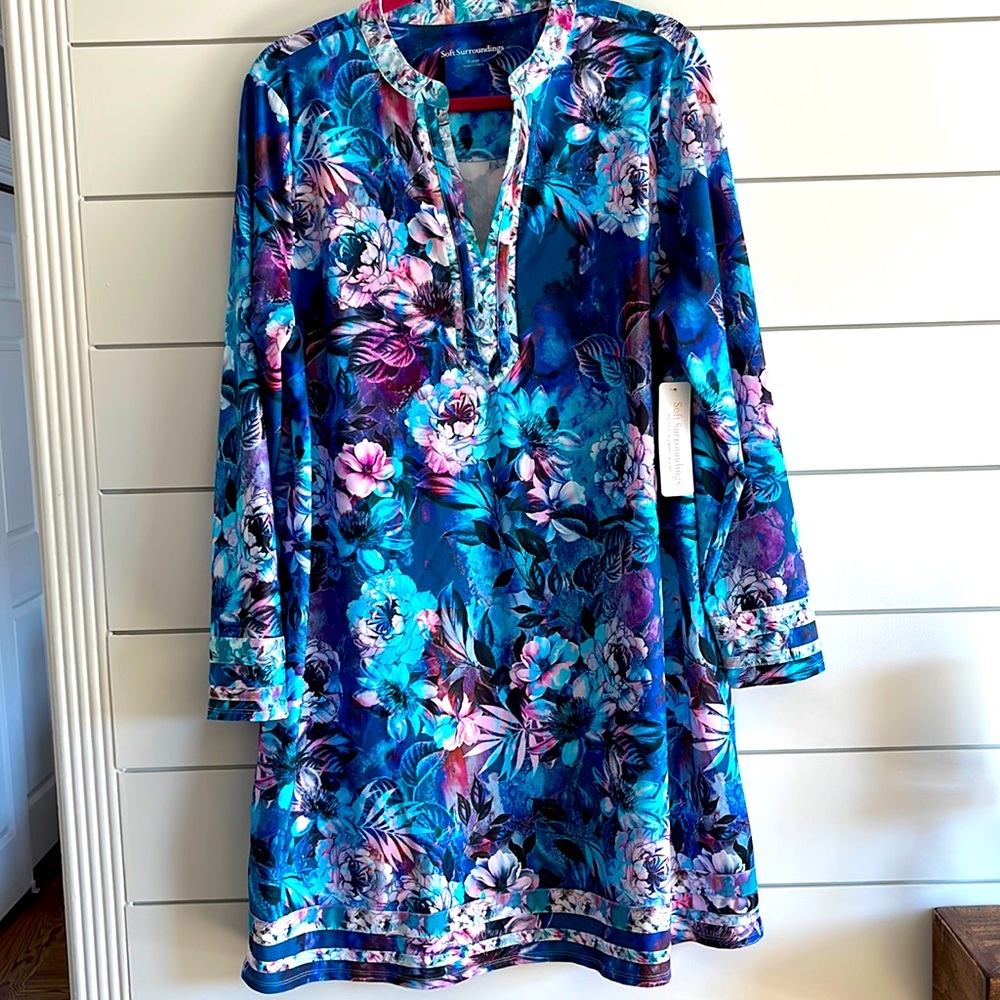 Soft Surroundings Jewel UPF Dress NEW